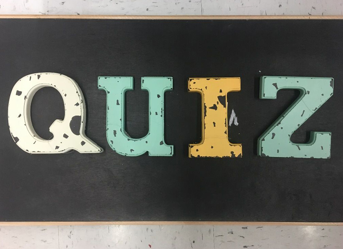 QUIZ in Letters