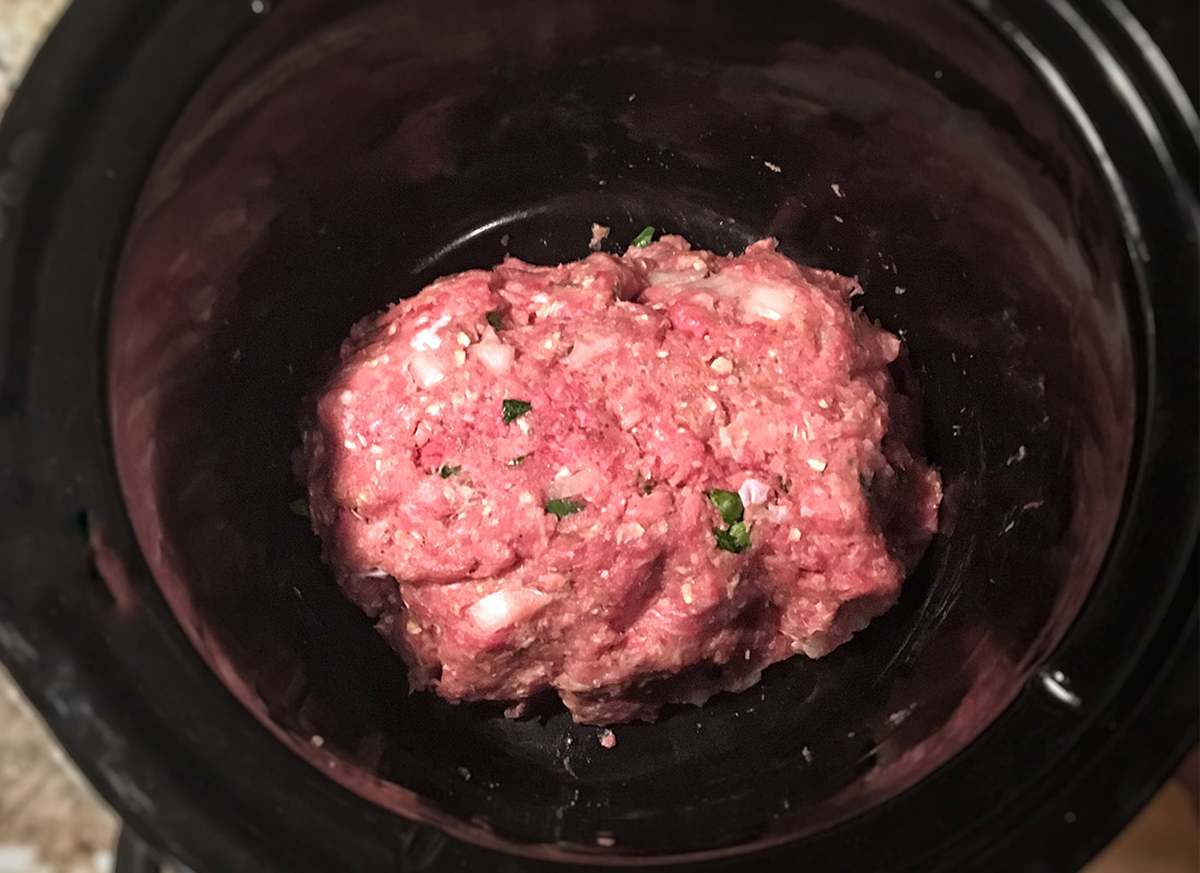 Crockpot Turkey Meatloaf