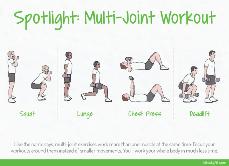 Multi Joint Exercises Spotlight Becky Conti Fitness