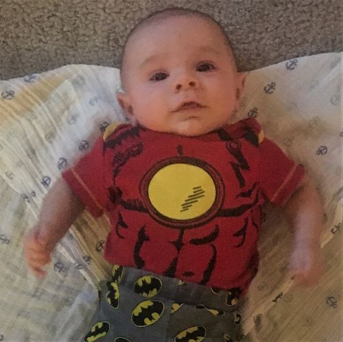 Becky Conti Baby Superhero